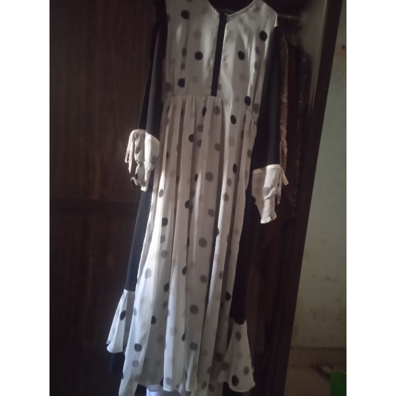 preloved set gamis wm. signature