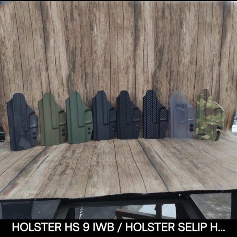 Sarung Holster HS9 Kydex HS Termurah IWB Selip Sarung HS Biasa