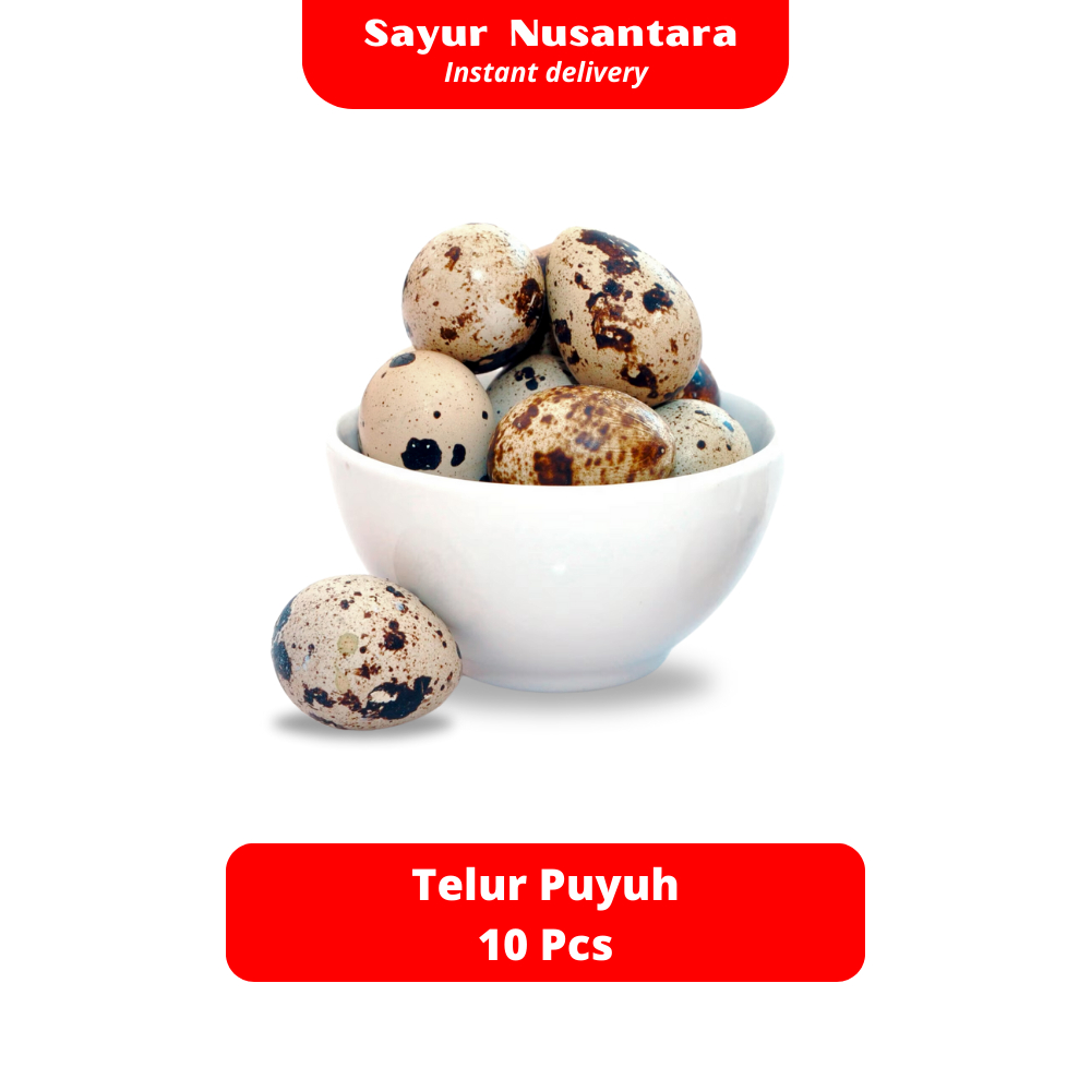 

Telur Puyuh 10 Pcs - Sayur Nusantara