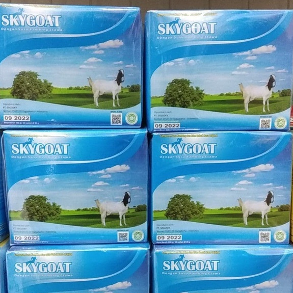 

Susu Kambing Etawa Skygoat Sachet Sky Goat Original 200 gram