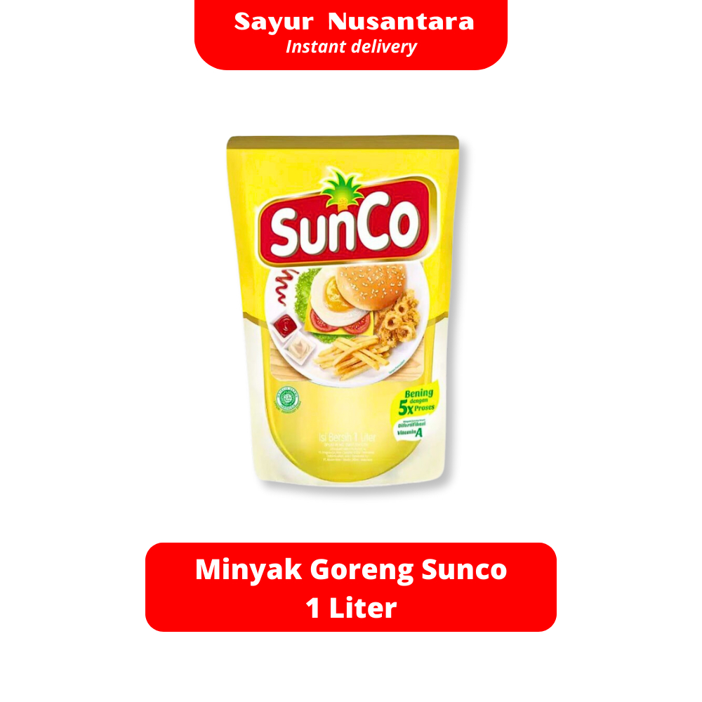 

Minyak Goreng Sunco 1 Liter - Sayur Nusantara