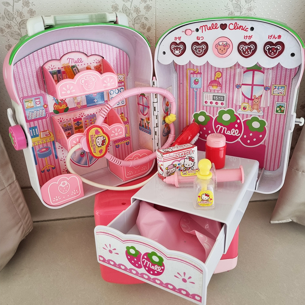 PRELOVED MAINAN ANAK MELL CHAN CLINIC DENGAN AKSESORIS KONDISI BAGUS