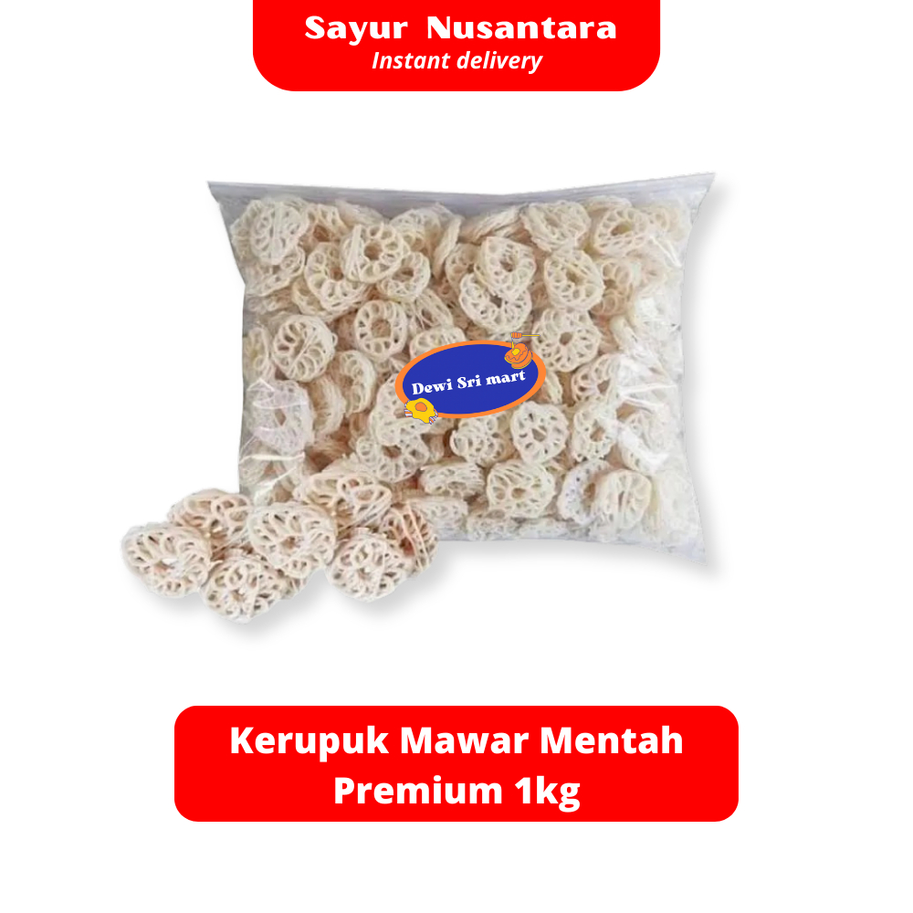 

Kerupuk Mawar Seblak Premium 1kg - Sayur Nusantara