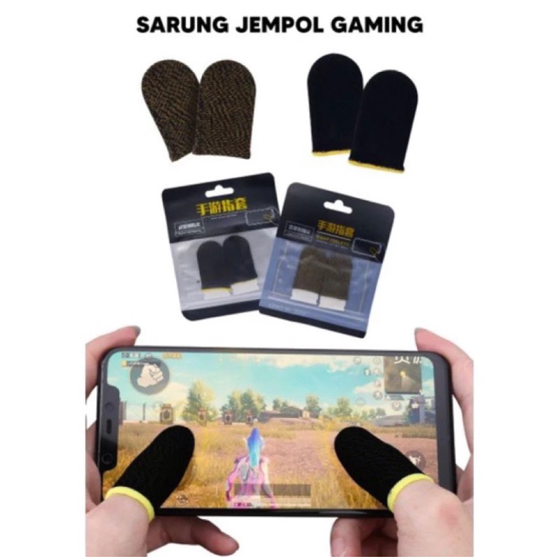 Sarung Tangan Jempol Gaming Anti Basah & Keringat