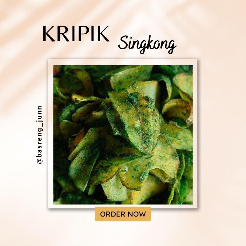 

Kripik singkong 1/4kg(250gr)