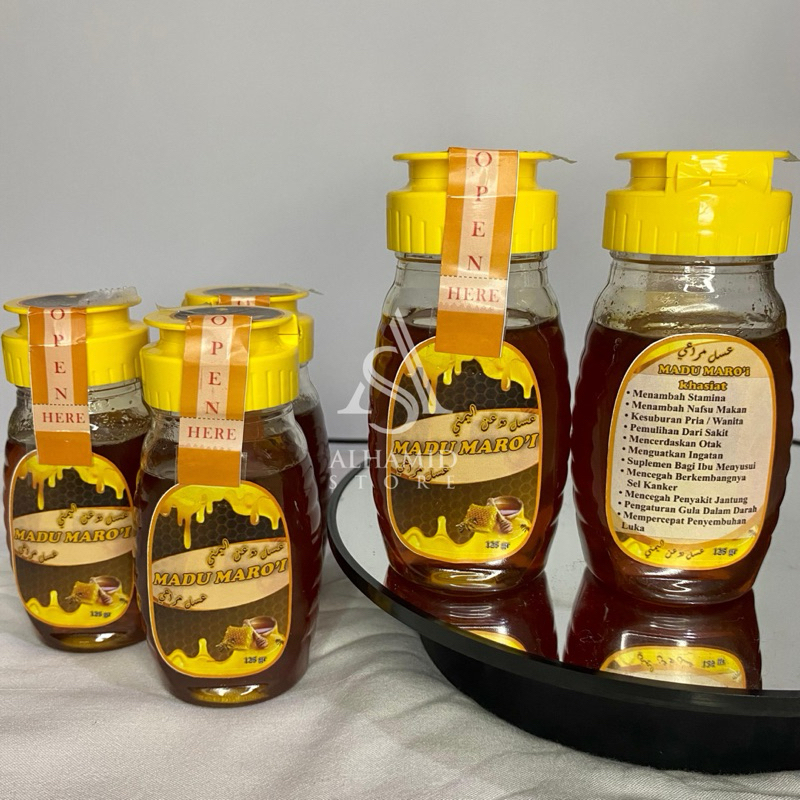 

Madu Maro'i Doan Original Tarim Hadramaut Yaman superr 125gr / Madu / Madu Ori / Madu Yaman