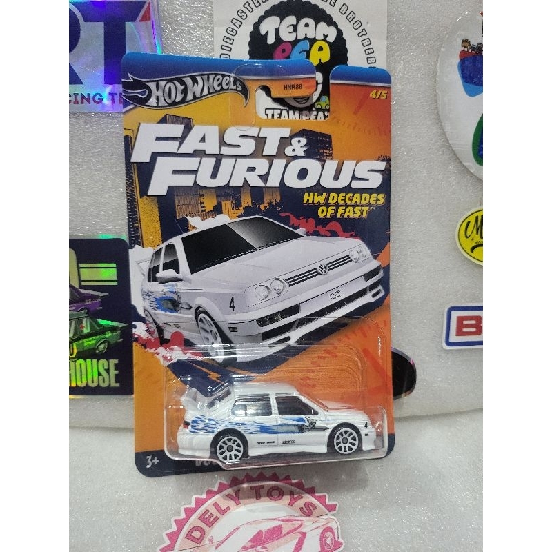 hot wheels fast furious volkswagen jetta mk3
