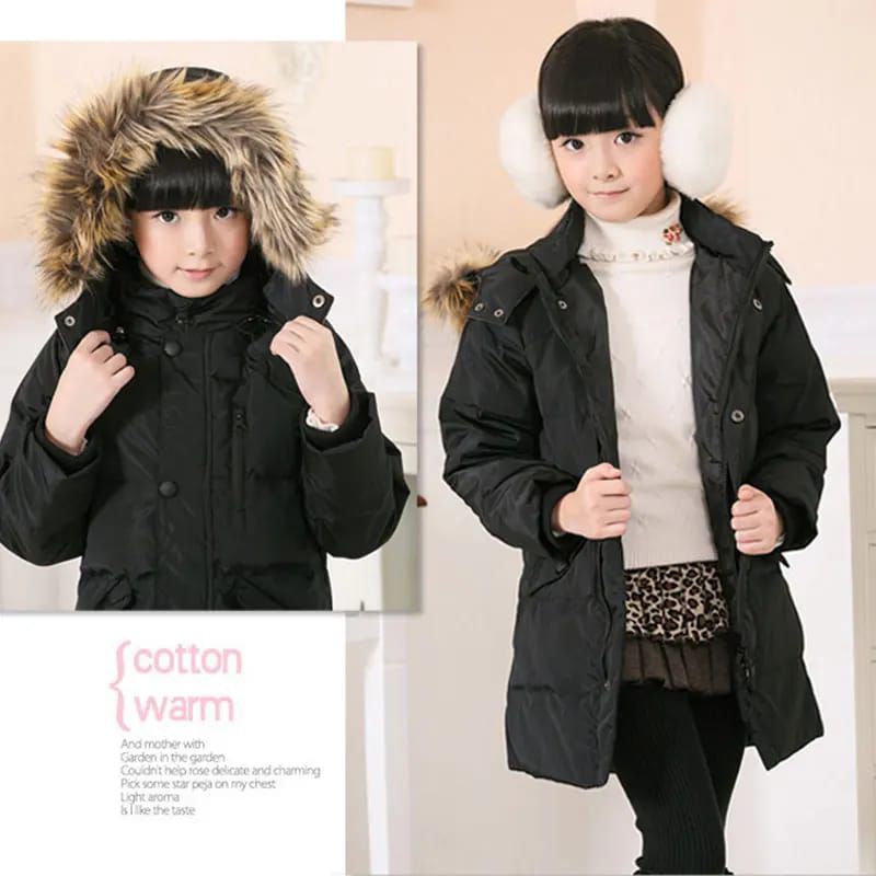 Jaket winter anak Hoodie tebal Bulu Lucu / Jaket anak Bulu Tebal / Jaket Anak Perempuan winter