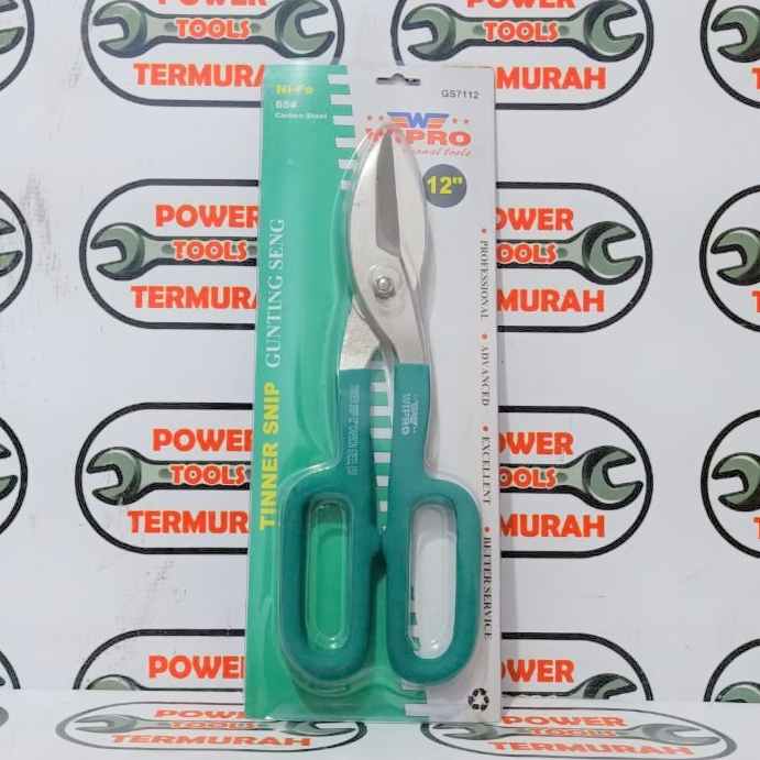

Gunting Seng 12" Wipro Tinner Snip 12 inch 12 inci
