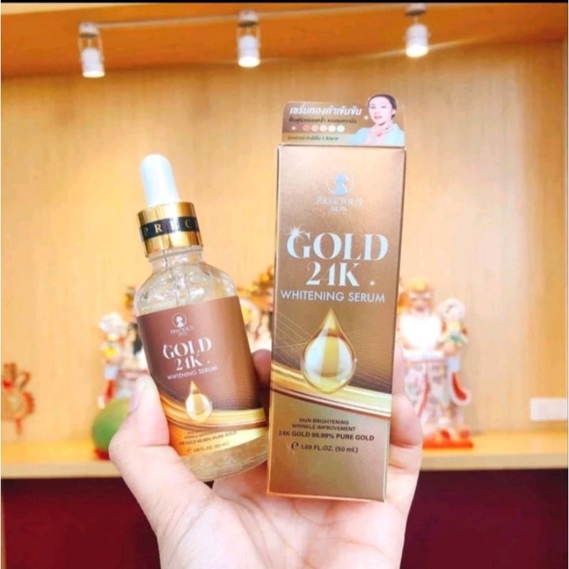 Gold 24K Whitening Serum Pencerah Wajah Original Thailand