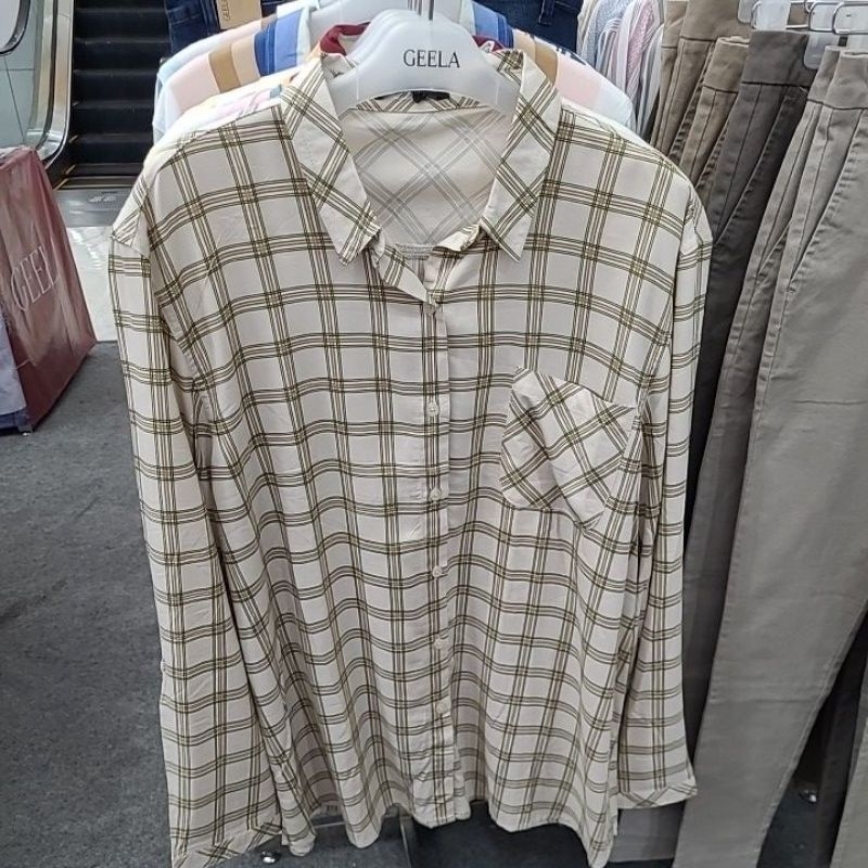 Kemeja kotak - kotak Original Geela