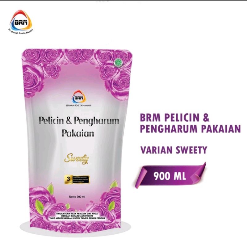 BRM Pelicin dan pewangi pakaian