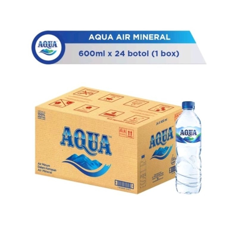 

AQUA AIR MINERAL PERDUS ISI 24 × 600ML ~ 24 BTL