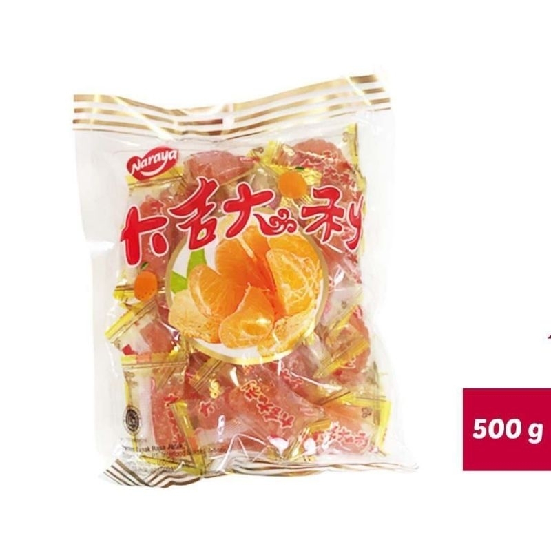 

Orange Candy Naraya 500gr (NARAYA JERUK)