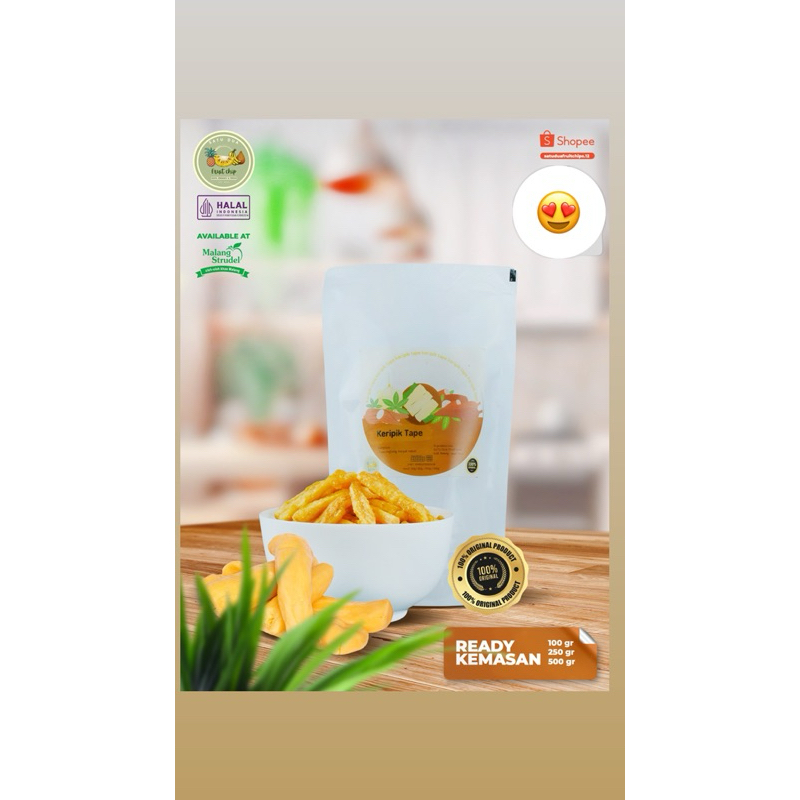

KERIPIK TAPE SINGKONG 250gr