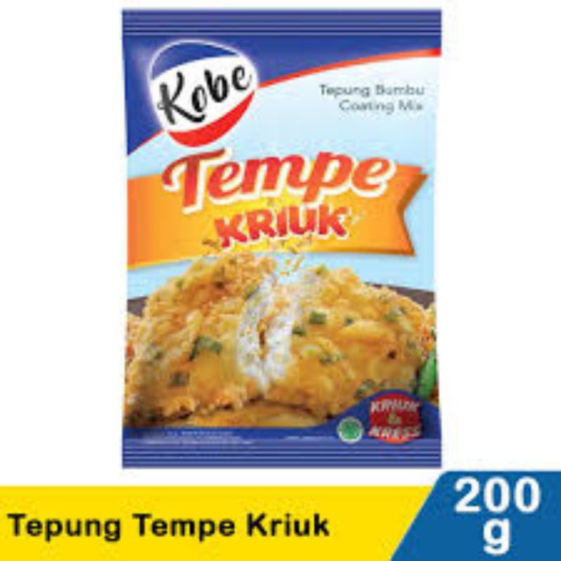 

Kobe tepung Tempe Kriuk 200gr
