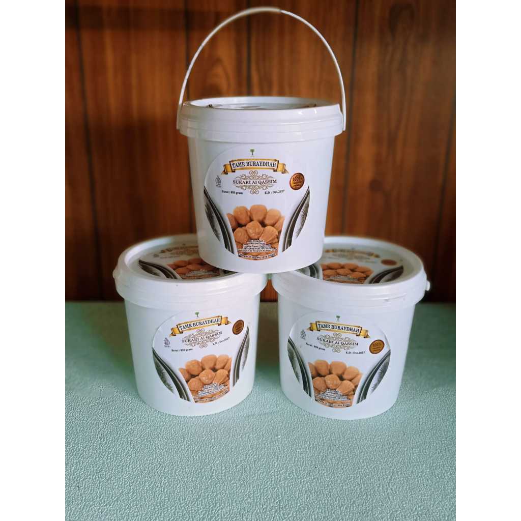 

Kurma Sukari Ember 850 gr Safiya Original