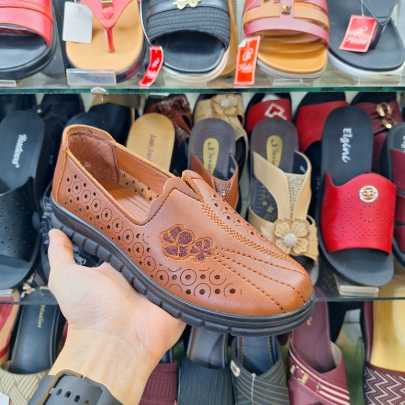 Sepatu Pancus Wanita Pancus Kulit