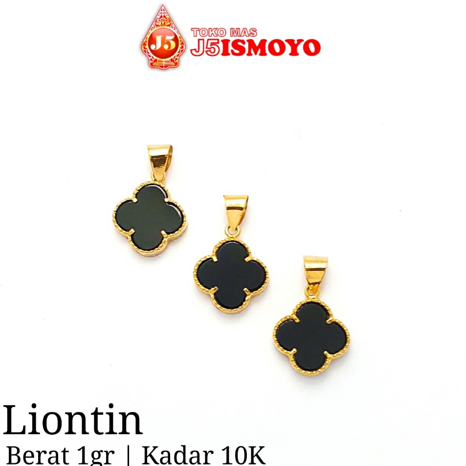 Pesan Saja Liontin Emas 1 Karat Clover J5 Ismoyo