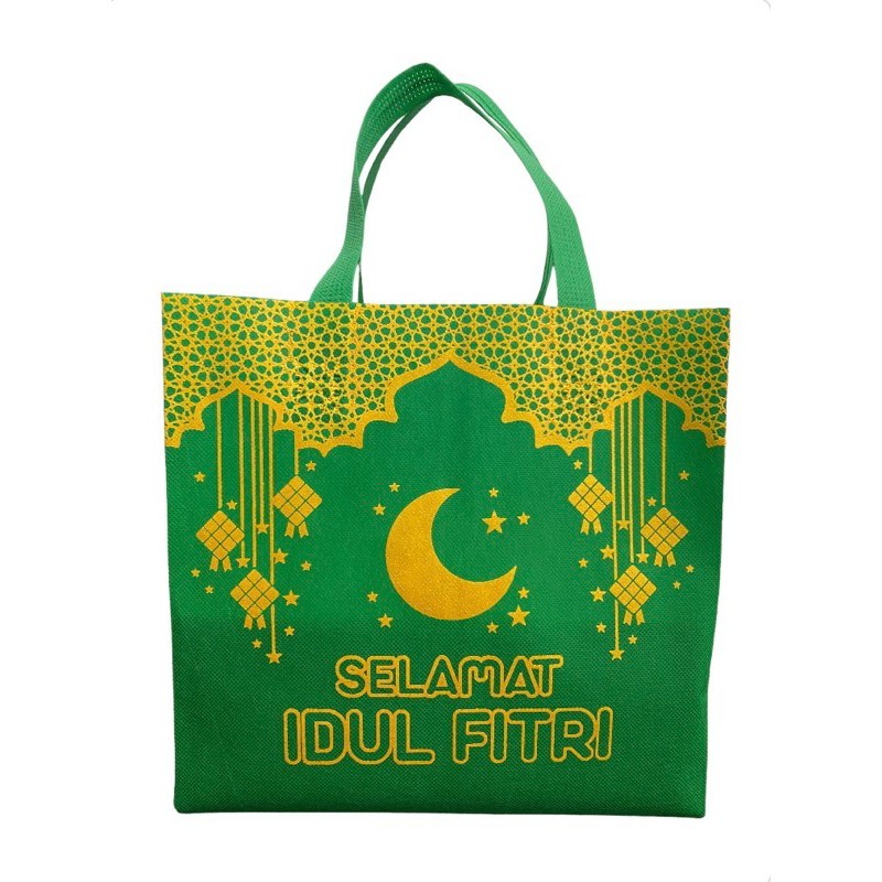 

TAS SPUNBOND GOODIE BAG HAMPERS LEBARAN IDUL FITRI KUE KOTAK HT6