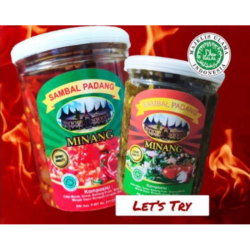 

[READY] Sambal Padang Minang 300ml