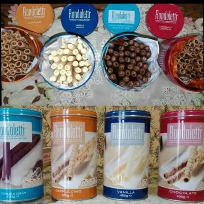 

RONDOLETTI 400gr varian rasa /kue lebaran kaleng