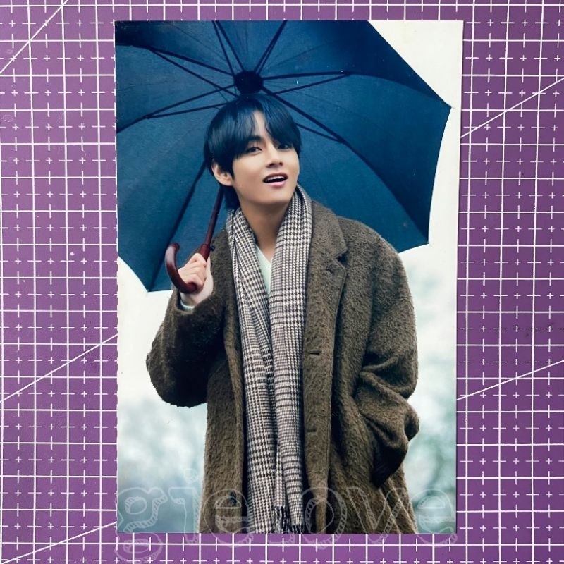 Taehyung BTS Winter Package 2020 Official Live Photo