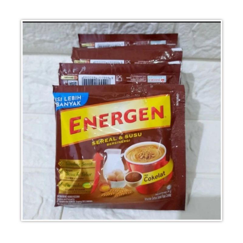 

Energen Sereal Coklat Renceng 10 sachet Cereal