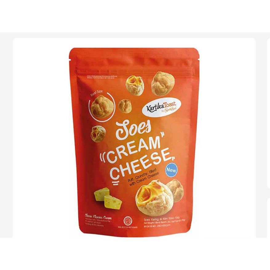 

Kartika Toast Soes Snack Cream Cheese / almond cookies 50 gr