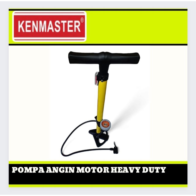 Pompa Angin Udara Sepeda Motor Mobil HEAVY DUTY KENMASTER