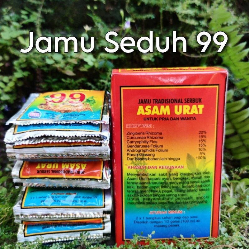 

ASAM URAT 99 JAMU SEDUH ASLI