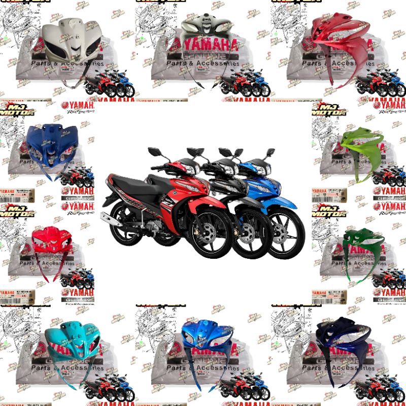 COVER TAMENG SAYAP DEPAN JUPITER Z1 1DY-F8311-00 ORIGINAL YAMAHA