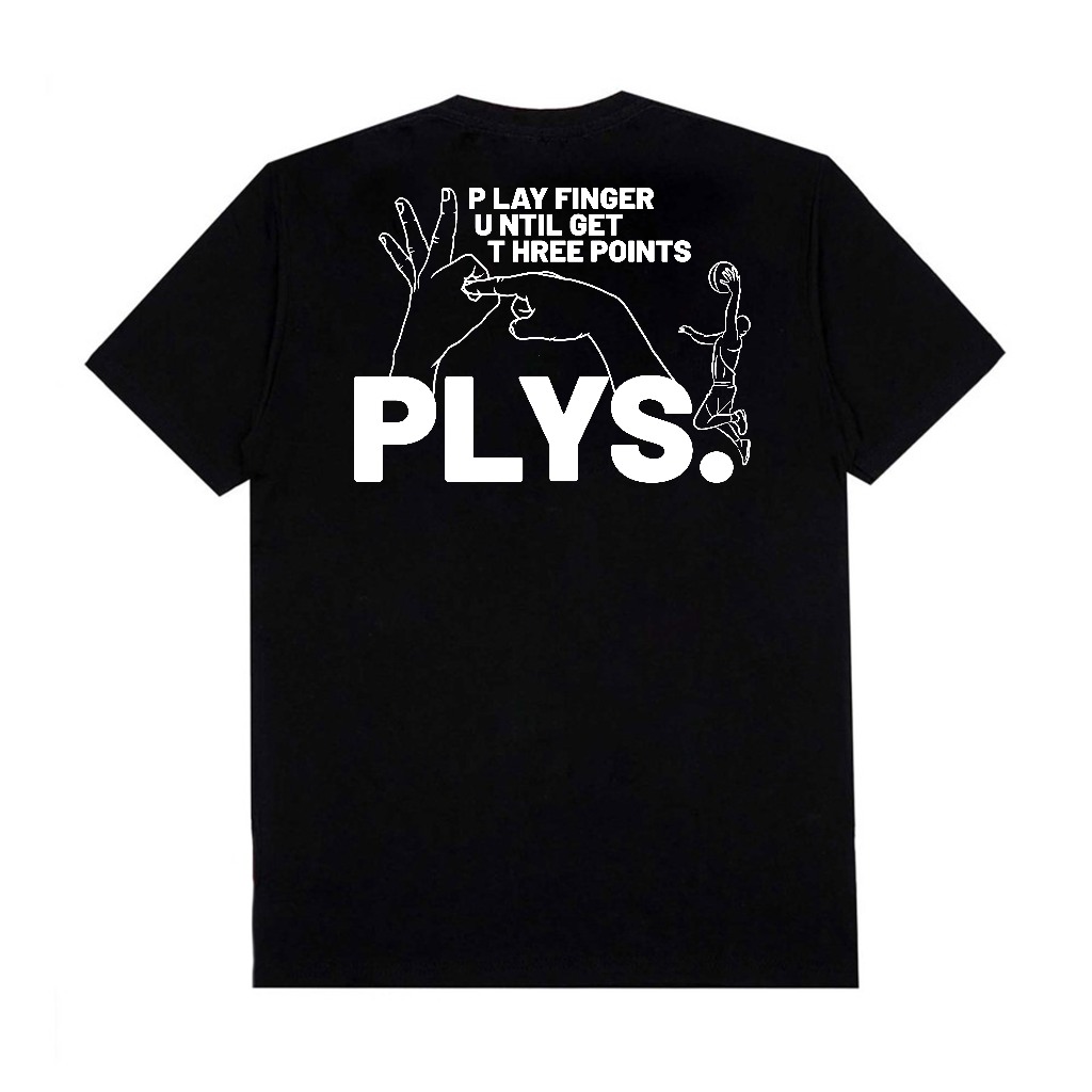 Three Point Tshirt - Kaos Three Point SAGAPLYS