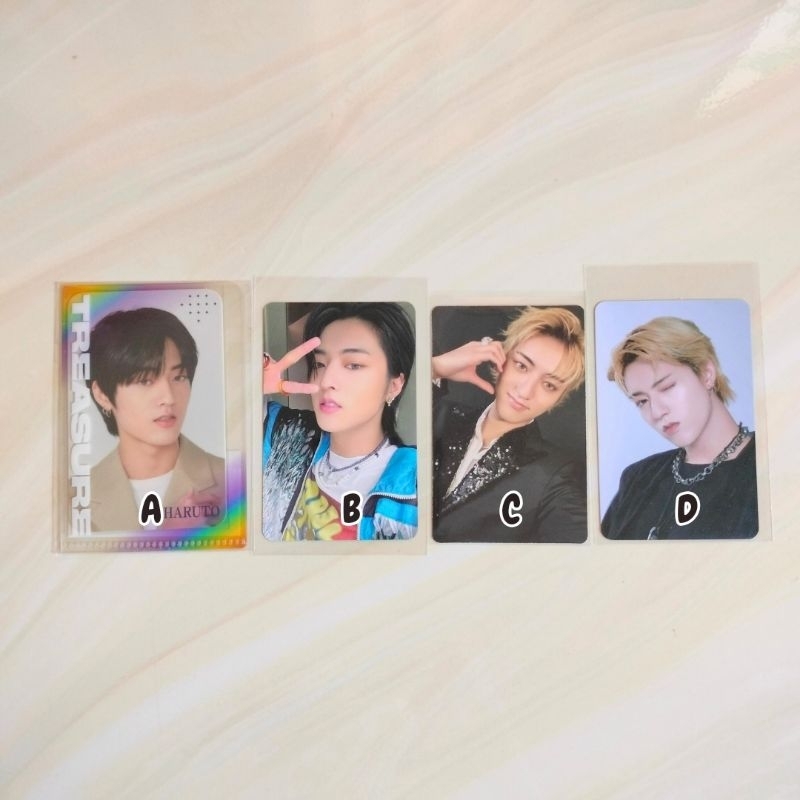 Haruto Treasure Pc Official Photocard Reboot photobook pb 3rd anniversary magazine dresscode beverag