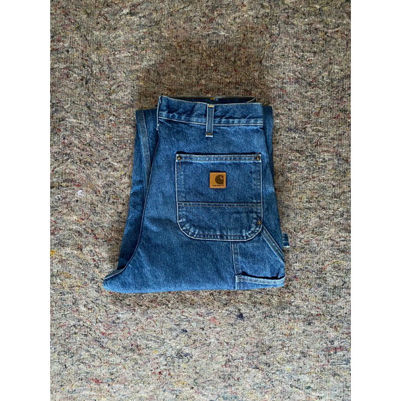 CARHARTT DOUBLE KNEE CARPENTER JEANS B73-DST ( SOLD )❌❌