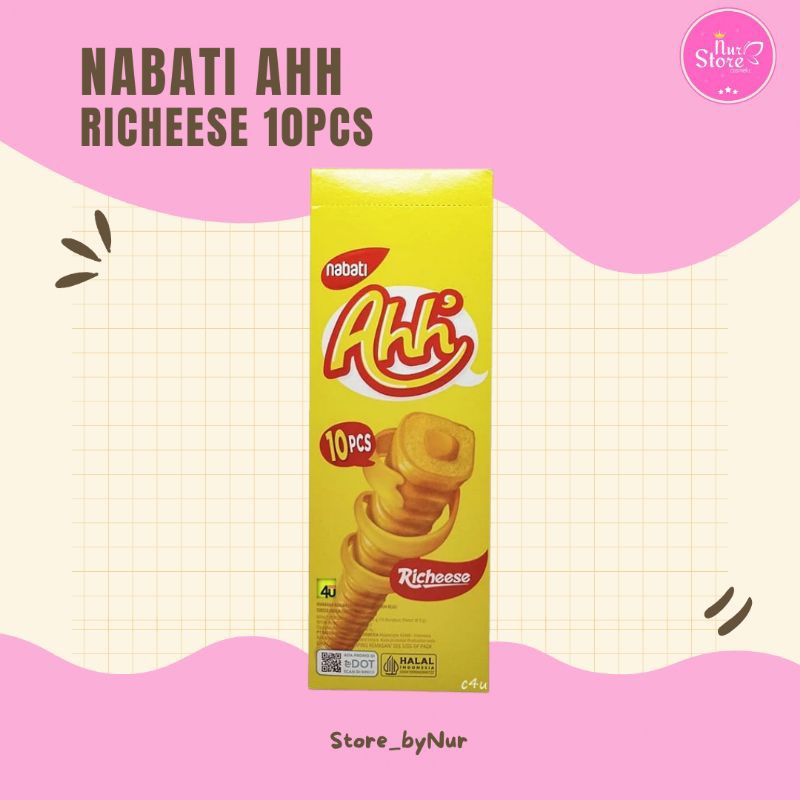 

Nabati AHH RICHEESE isi 10 PCS 30Gr