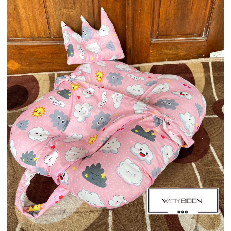 TERMURAH | Sofa Bayi Newborn Sabuk Pengaman Bantal Bayi Empuk Free Bantal Anti peang