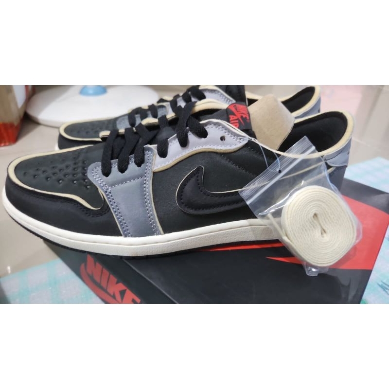 Air jordan 1 low og ex black smoke grey