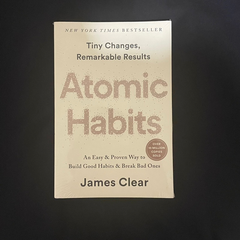 [NO SPX] sealed Atomic Habits english book