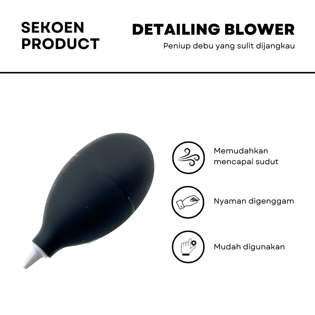 Peniup Debu Sepatu Alat Cuci (Detailing Blower)
