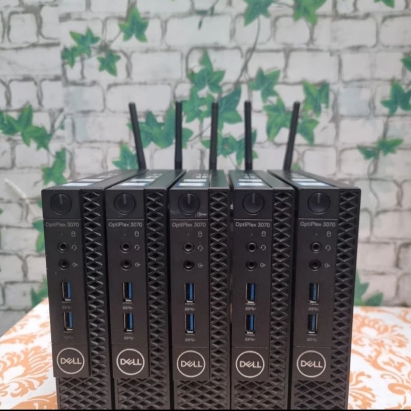 PC MINI DELL 3070 CORE I5-9500T RAM 32GB SSD 1TB ADA WIFI HDMI/TANPA SSD TANPA RAM