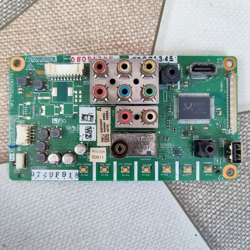 mb ori mainboard led tv sharp LC-32LE100M LC32LE100M LC - 32LE100M