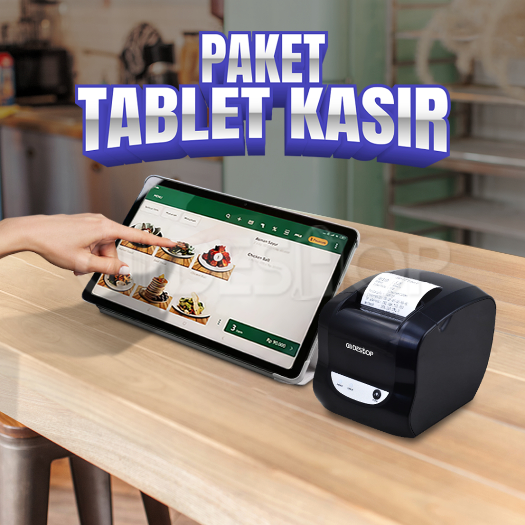 PAKET MESIN KASIR ANDROID UNTUK BAKERY - RESTO - MESIN KASIR