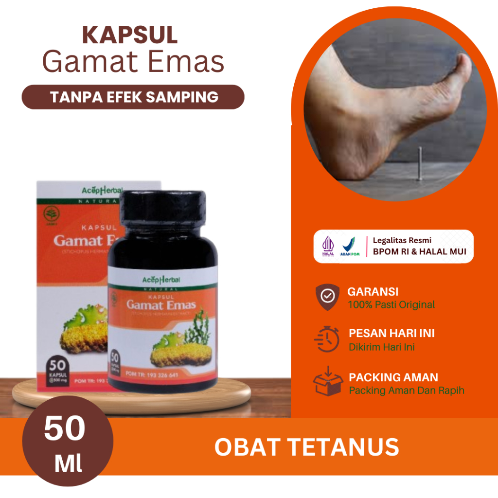 Obat Luka Tetanus, Luka Tertancap Paku, Infeksi Luka Paku, Luka Kena Paku Berkarat, Luka Bekas Kena 