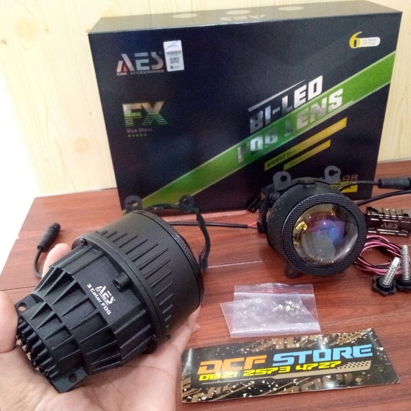 BILED foglamp projector aes fx 3 warna