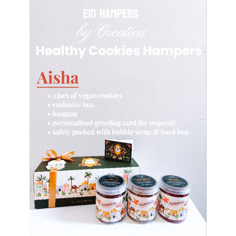 

AISHA Ied Hamper/ Hampers Lebaran/ Hampers Idul Fitri by Creatica