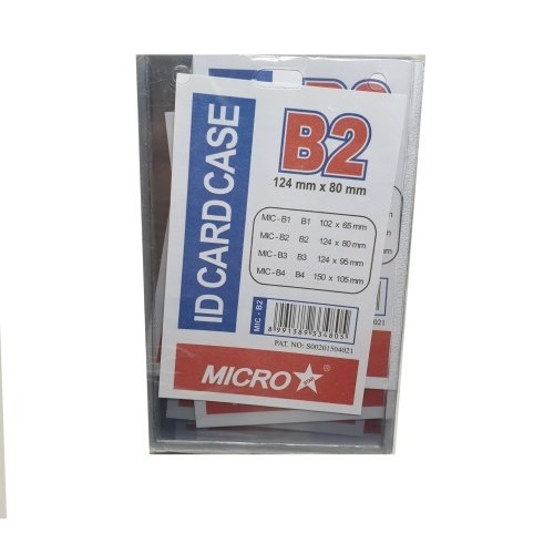 

MICROSTAR - ID CARD / NAME TAG / PLASTIK KARTU IDENTITAS / NAME CARD MIC-Bx