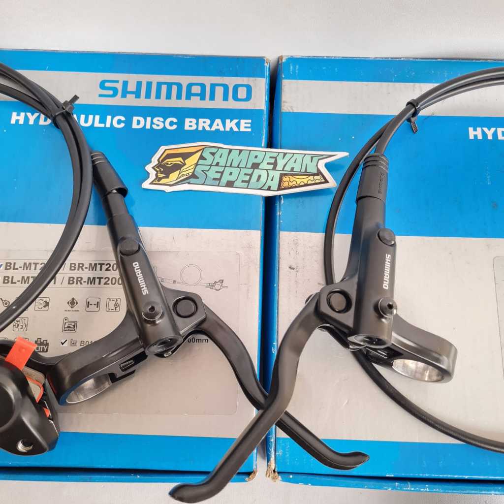 Shimano Altus MT200 Hydraulic B01S Rem Set Sepeda MTB Federal Downhill Brake Set Hidrolis Hydrolis H