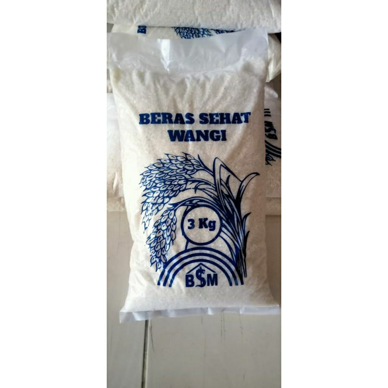 

Beras Sehat Wangi (BSM) 3 KG