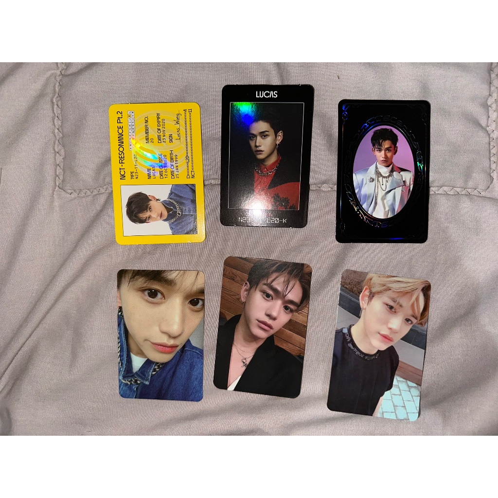 Photocard PC Lucas NCT WayV NCT2020